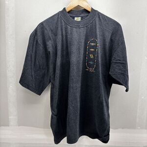 Darwish Ultra Soft Egyptian Cotton Mens 2XL Gray Shirt with Heiroglphics EUC